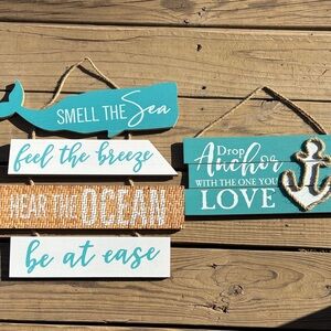 Nautical Wall Decor Signs